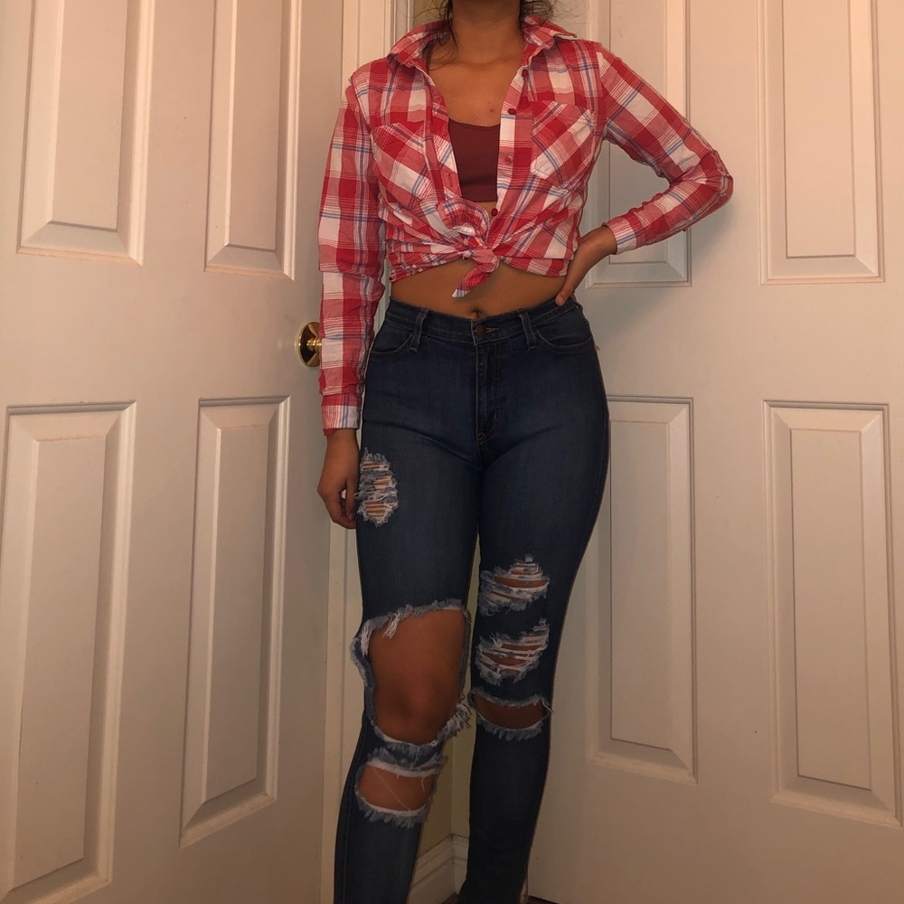Women’s red flannel ♻️3 FOR $15♻️